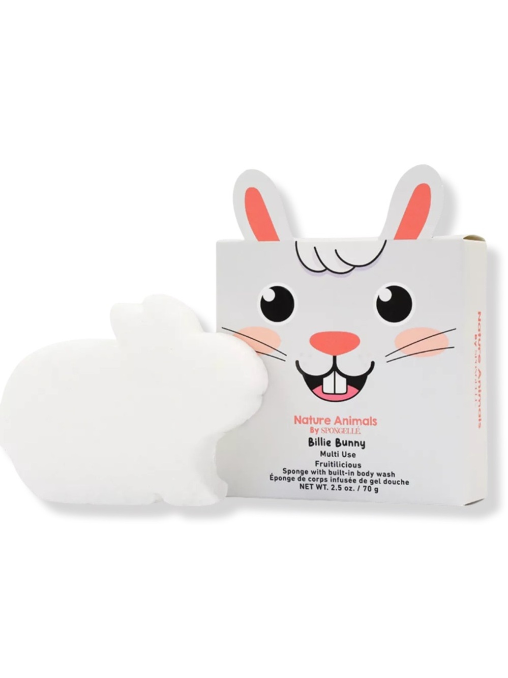 Spongelle Billie Bunny Body Wash Infused Bath & Shower Loofah 2.5oz BRAND NEW